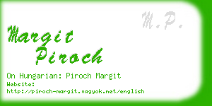 margit piroch business card